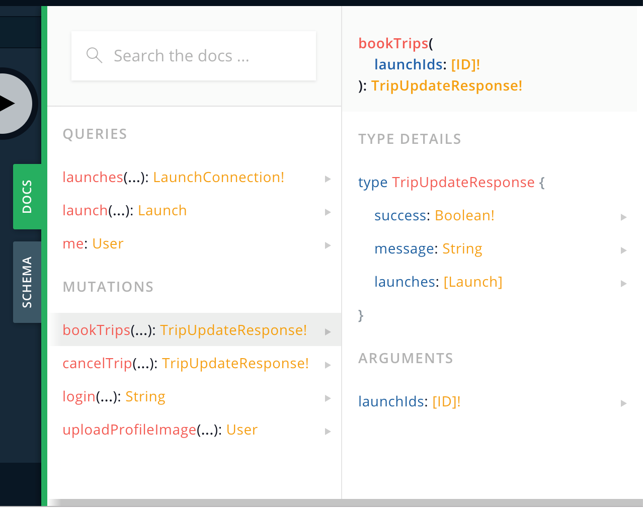 apollo graphql: define additional mutations image