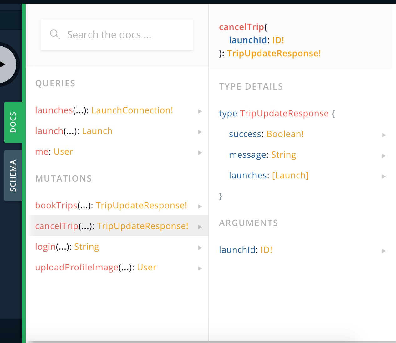 apollo graphql: define additional mutations image