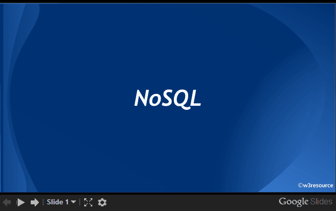 «NoSQL,